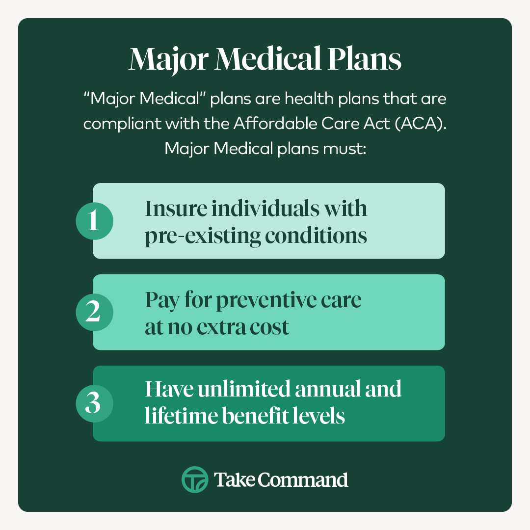 what are Major Medical Plans