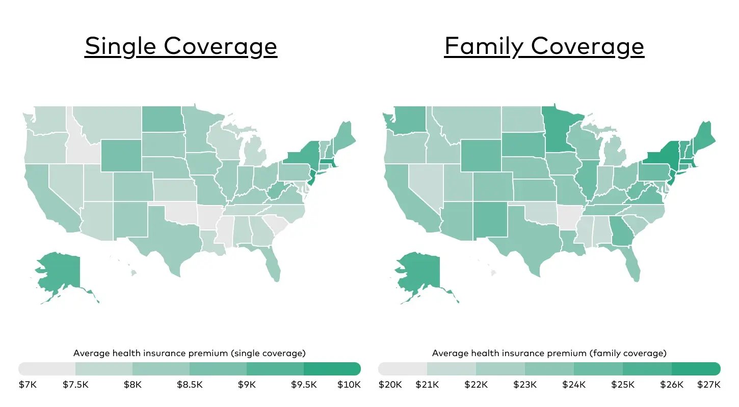 Chart4_Regional Differences in Employer Health Plan Costs